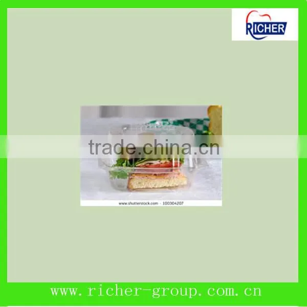 Disposable Biodegradable PP Eco-friendly Tasteless Blister Plastic Food Container China Manufacturers