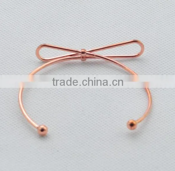 >>>New Design Fashion Gold Silver Plated Trendy Knot Accessories Alloy Bands Wholesale Jewelry Women Bracelets&Bangles/ photo-5