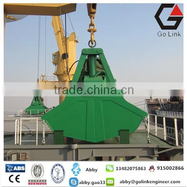 Made In China Electric Hydraulic Clamshell Grab Bucket Motor Grab Marine Grab photo-5