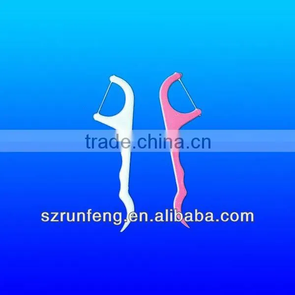 Plastic Dental Floss Picks/toothpicks