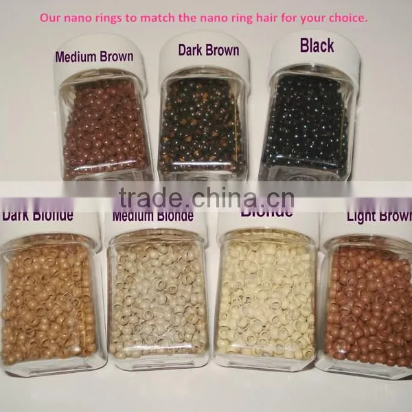 Top Quality Hair Weave Brazilian Hair China Suppliers Nano Ring Hair Extension photo-6