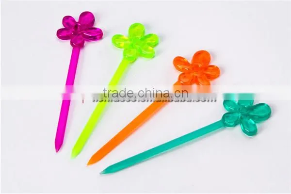 Flower Style Cute Fruit Fork Set photo-5