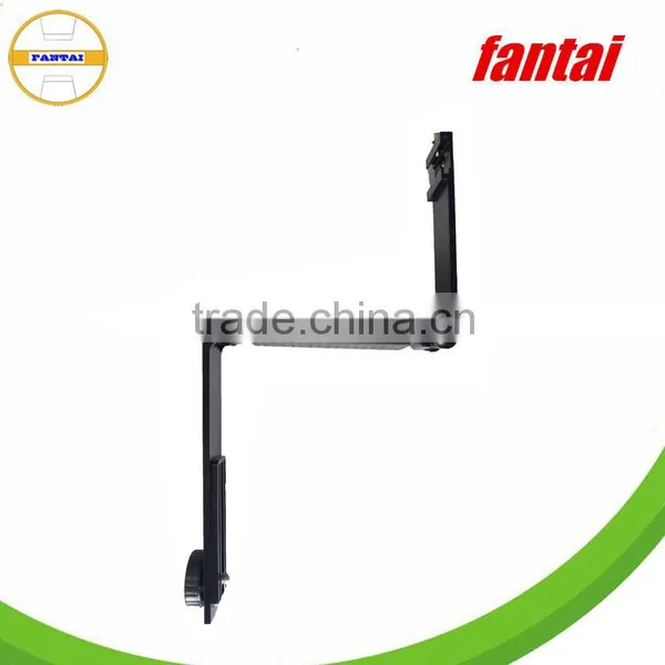 Adjustable High Quality Aluminum Flash Bracket For Video Camera,180 Degree Metal Flash Light Stand Bracket photo-4