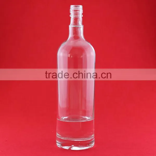 New Design 1 Liter Liquor Bottle Glass Carboy Wholesale Glass Liquor Bottles