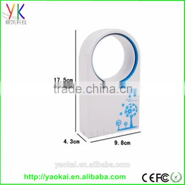 Promotion Gift For Summer USB Mini Portable Bladeless Fan Refrigeration Desktop No Noise Air Conditioner photo-2