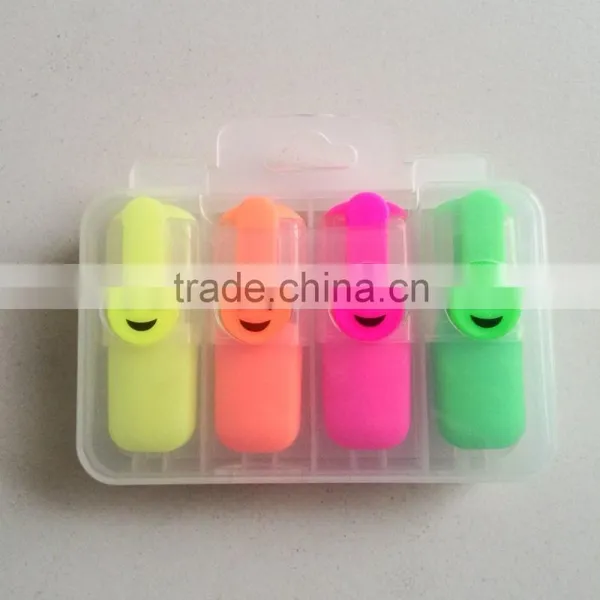 ,4 Pcs Highlighter Stationery Set photo-3