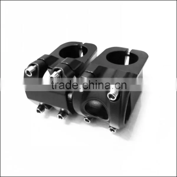 Competition-grade Aluminum Mountain Road Bike Stem 45mm Fork Tube Short Riser Handlebar Bicycle Accessories photo-4
