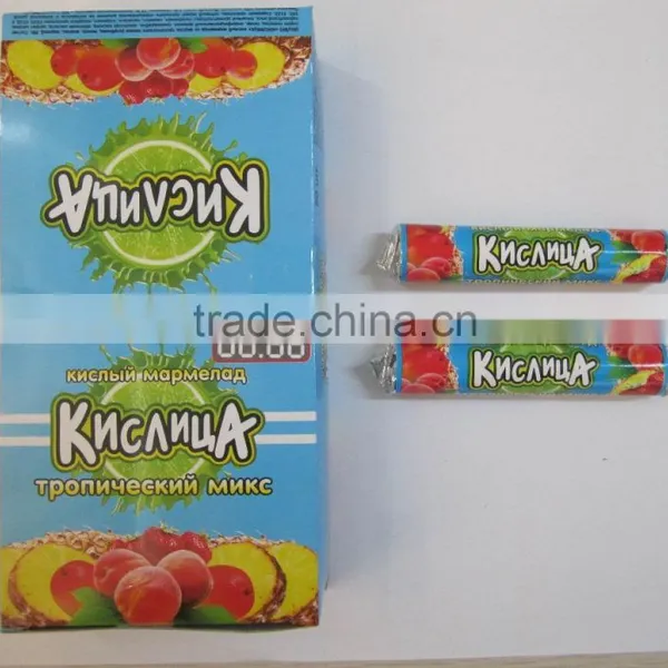 Colorful Assorted Fruit Soft Candy Roll photo-3