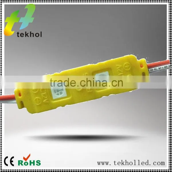 Good Consistency White/Yellow/Red/Green/Blue Emitting Color Injection 5050 Led Module photo-2
