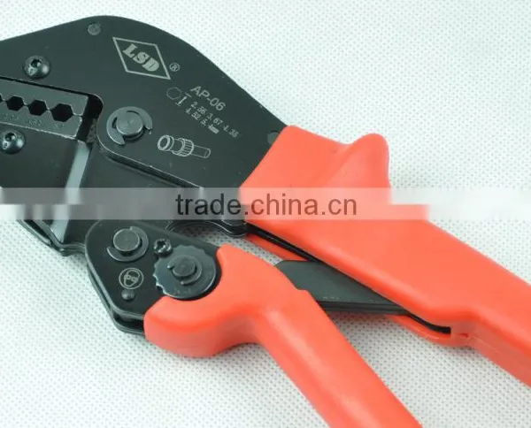 Made in China Coaxial Crimping Tool AP-06 for Crimp 2.56/3.67/4.35/4.52/5.4mm Cable and Connectors Ratchet Coax Cable Crimper photo-2