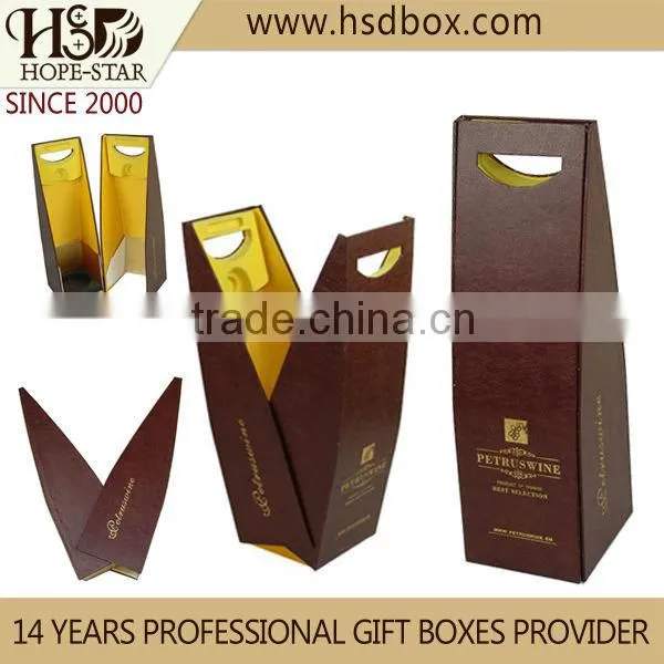 China New Product Best Selling Custom Made Cardboard Boxes Magnetic Paper Packing Box/wine Packing Paper Box