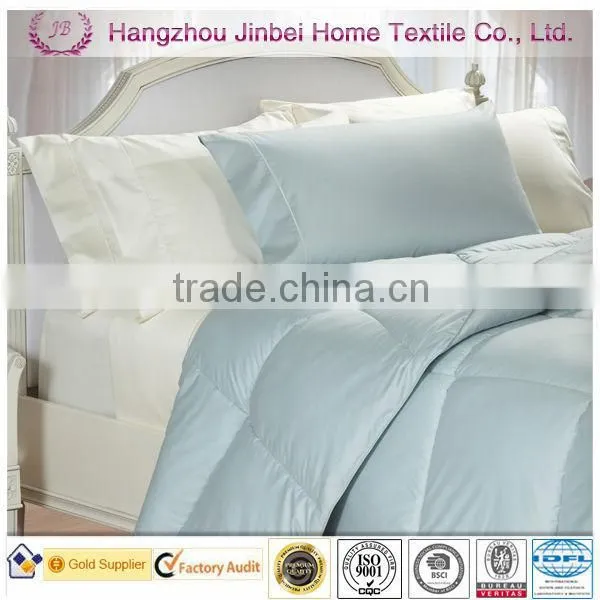 Sand White Goose Feather Comforter photo-4