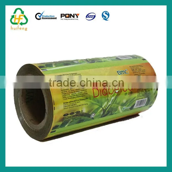 Multilayer Printing Food Flexible Packaging Plastic Film Roll photo-2