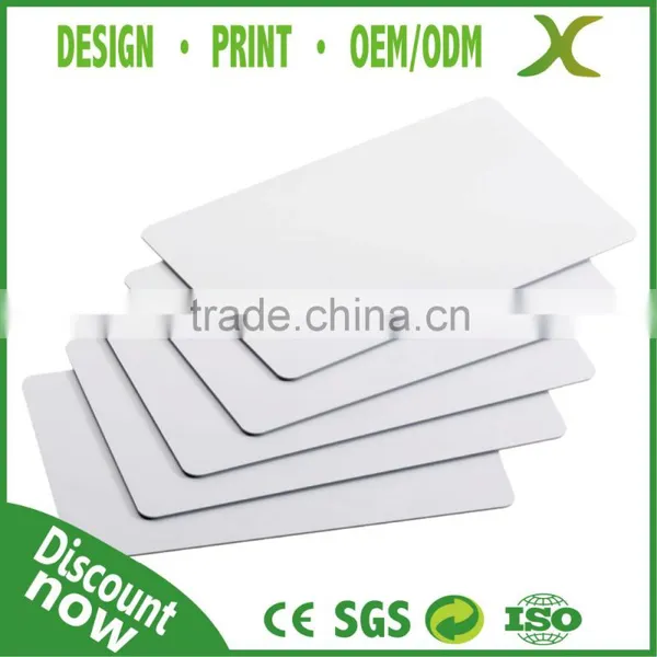Free Design~~!! Best Material CR80 Blank Printable PVC Card photo-4
