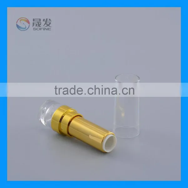 Cosmetic Pure Square Lipstick Packaging With Transparent Cap photo-3