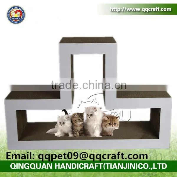 Factory Customized Pet Toy Cardboard Paper Cat Scratch Lounge photo-4