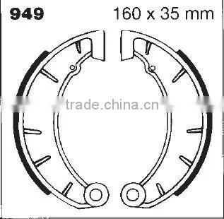 SCL-2012080545 XF250 Motorcycle Brake Shoe With Top Quality for Motorcycle Parts photo-2