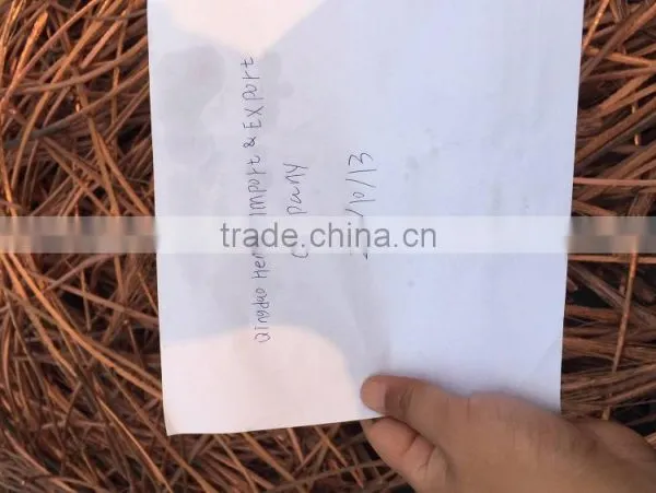 Metal copper scrap wire scrap