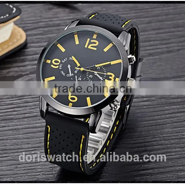 Fashion Silicone Slap Bracelet Watch Silicon Watches Men photo-3
