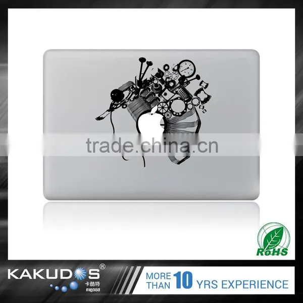 0.26mm Custom Vinyl Skin Sticker Decal for Macbook Air photo-2