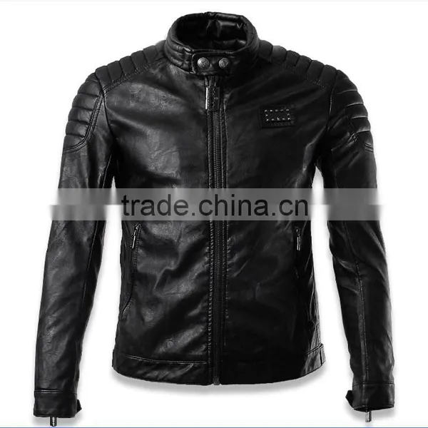 Cheap Mens Leather Jackets,cheap Mens Leather Jackets 2015,new Look Faux Leather Jacket for Mens photo-6