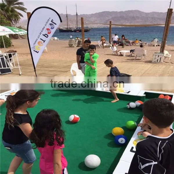 Durable Veneer Snookball Table Game Football Snooker Game photo-3