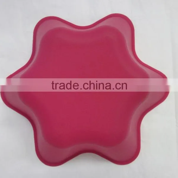 Popular Flower Shape Silicone Baking Mould photo-5