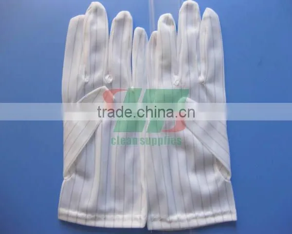 Esd Striped Poly Glove
