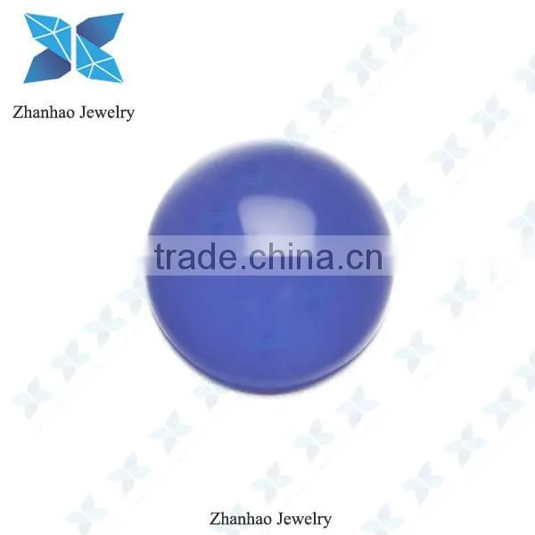 Smooth Face Crystal Glass Stone Cabochon