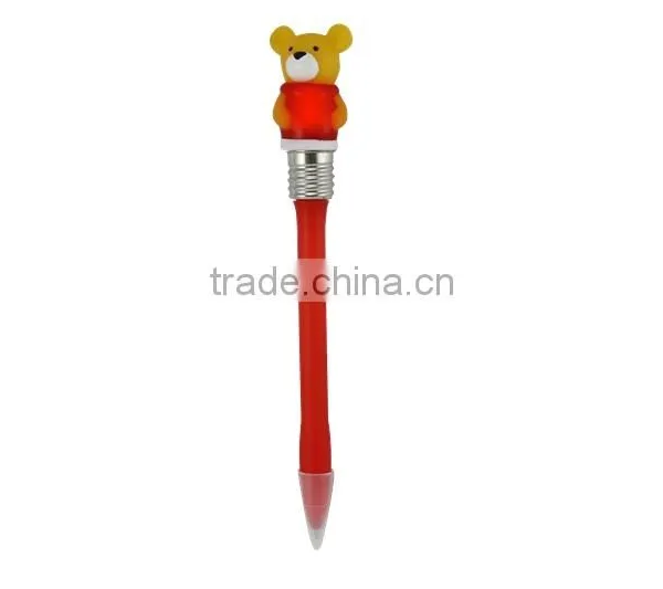 Yes Novelty Christmas Design Light Ball Pen/fancy Pen photo-3