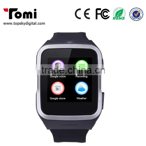 3G Smart Watch S83 Clock Sync Notifier Buit-in Camera Support Sim Card Smartwatch for Apple IPhone Android Phone PK DM365 DZ09 photo-5
