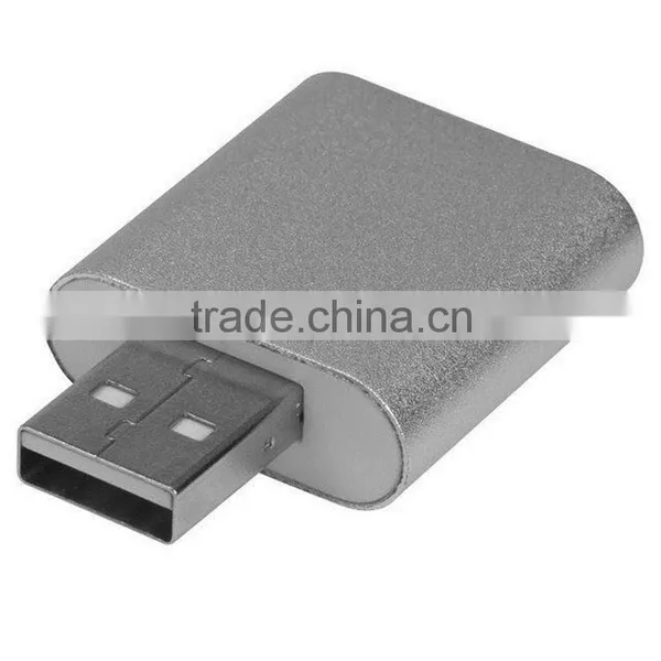 USB to 3.5mm Jack Audio Adapter, USB External Stereo 7.1 Channel Sound Card Adapter w/ 3.5mm Aux Out, Plug and Play for XP/Vista photo-4