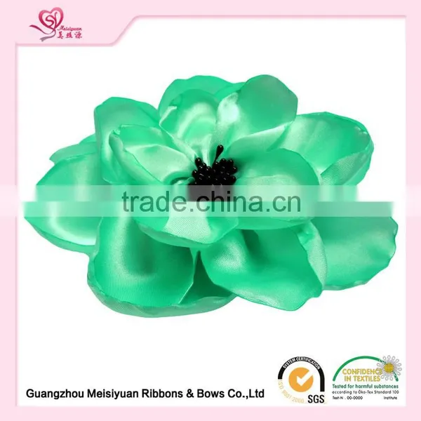 Wholesale Cheap Customized Handmde Fabric Flowers for Clothing photo-3
