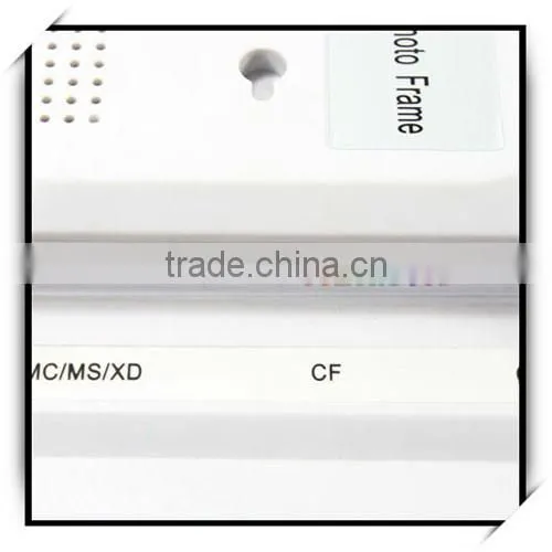 Hotsale 8 Inch LCD Wide Screen Brush Digital Photo Frame Silver photo-6
