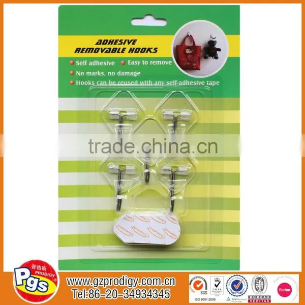 Self-adhesive Daily Use Plastic Cable Hook Hang Clip Free Hanging Hook photo-5