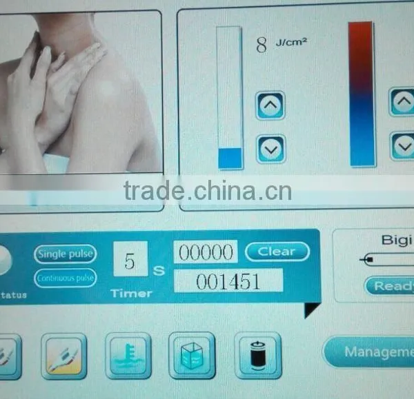 Acne Removal Ipl Shr Laser Hair Removal Macchine 2 Handles E Light Rf Laser Ipl Machine Elight Nd Yag Laser Rf Ipl Armpit / Back Hair Removal photo-6