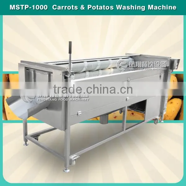 MSTP-1000 High Efficiency Ginger Peeler,potato Polish Machine,potato Washing and Peeling Machine photo-5