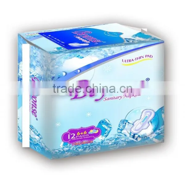 Day and Night Use Cotton Comfortable Sanitary Pads Sanitary Napkins Lady Napkins
