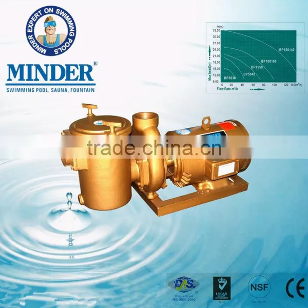 BP series swimming pool pump for swimming pool pump and filter