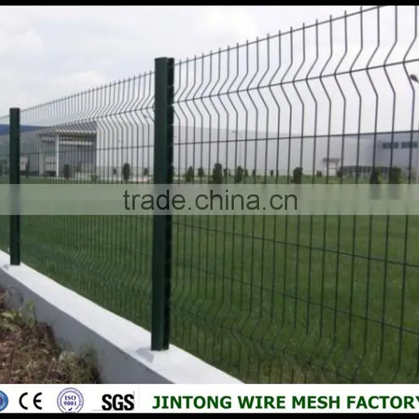 Plastic Welded Wire Mesh Panel Garden Fence photo-2