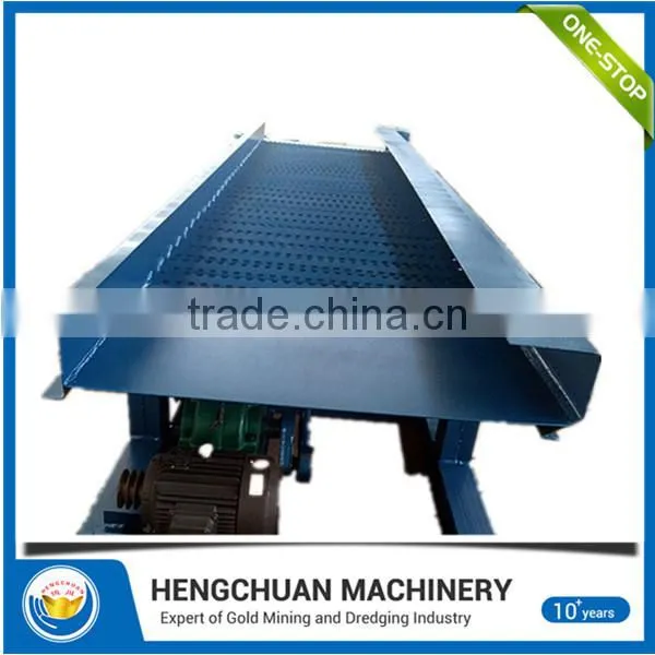 Newly Designed Gold Vibrating Sluice Box for Mining