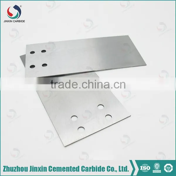 Polished For Steel Milling Rolling Raw Material Rectangular Square Tungsten Carbide Plate photo-2