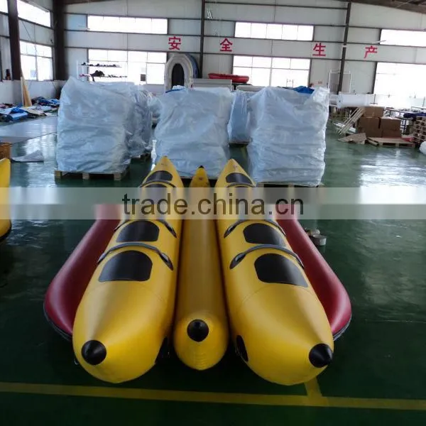 Pvc Inflatable Banana Boat 10 Person photo-2