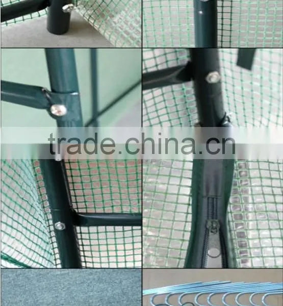 Steel Tube Used Greenhouse Zipper Door photo-3