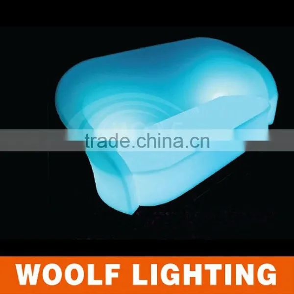 Hot Sales Hotel Bar Rechargeable LED Light Sofa photo-3