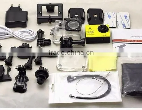 2015 New SJ7000 WiFi 1080P Sport Action Camera 1080P Full 2.0 LCD HD 30m Waterproof DV Video Sports Extreme Mini Cam Recorder photo-4