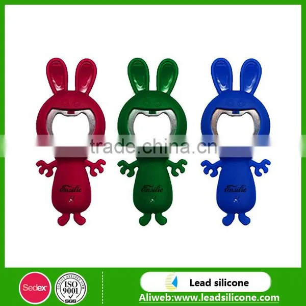 Cute Cartoon Design Silicone Bottle Opener,Silicone Beer Opener photo-2