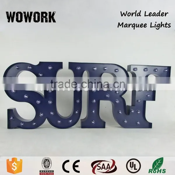 Vintage Marquee Letter Lights Waterproof Led Garden Light Customised Signs and Shapes photo-4