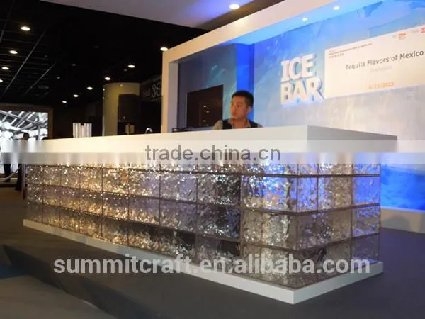 Custom Project Artificial Ice Block Bar Counter photo-5