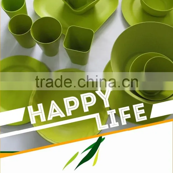 Long-lasting Quality Assurance Eco Bamboo Fiber Dinnerware Sets photo-4